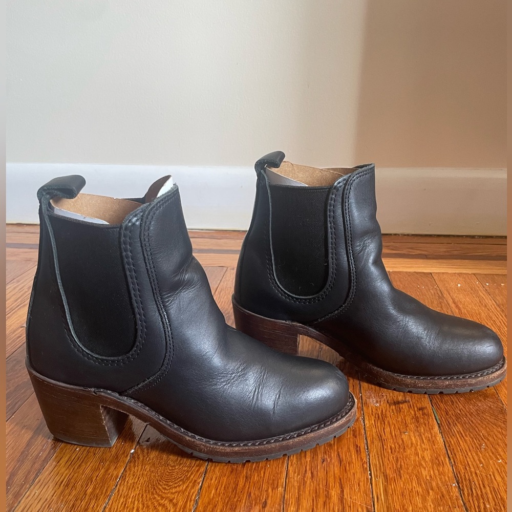 Black Harriet Redwing Boot